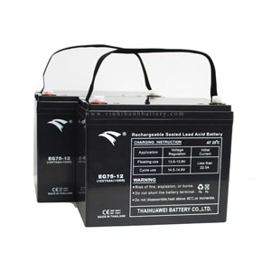 Bình ắc quy cho bộ lưu điện UPS EAGLE EG75-12 12V-75AH (HÀNG NGOẠI NHẬP)