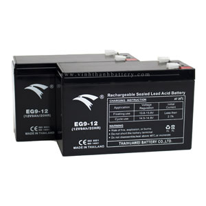 Bình ắc quy cho bộ lưu điện UPS EAGLE EG9-12 12V-9AH (HÀNG NGOẠI NHẬP)