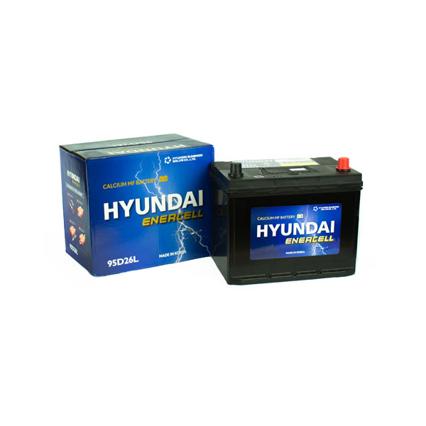 Bình ắc quy Oto Hyundai 95D26L 12V-75AH
