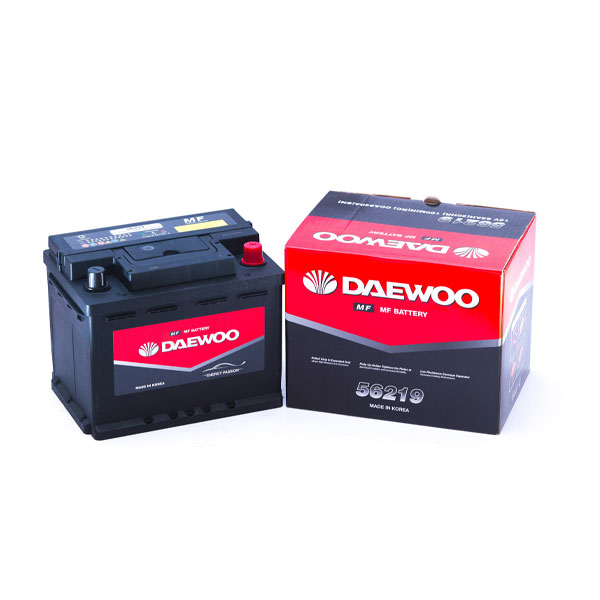 Bình ắc quy Ô tô NGOẠI NHẬP - Daewoo DIN56219 12V - 62AH