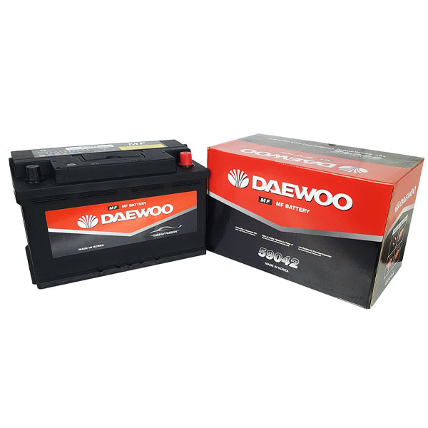 Bình ắc quy Ô tô NGOẠI NHẬP - Daewoo DIN59042 12V - 90AH