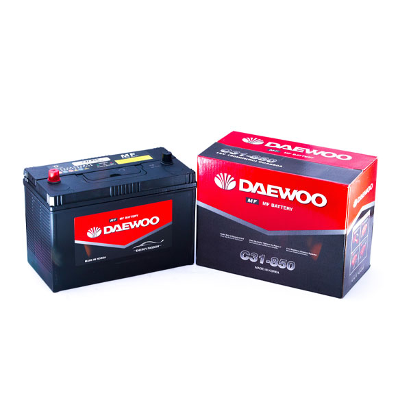 Bình ắc quy Ô tô NGOẠI NHẬP - Daewoo C31-850 12V - 100AH