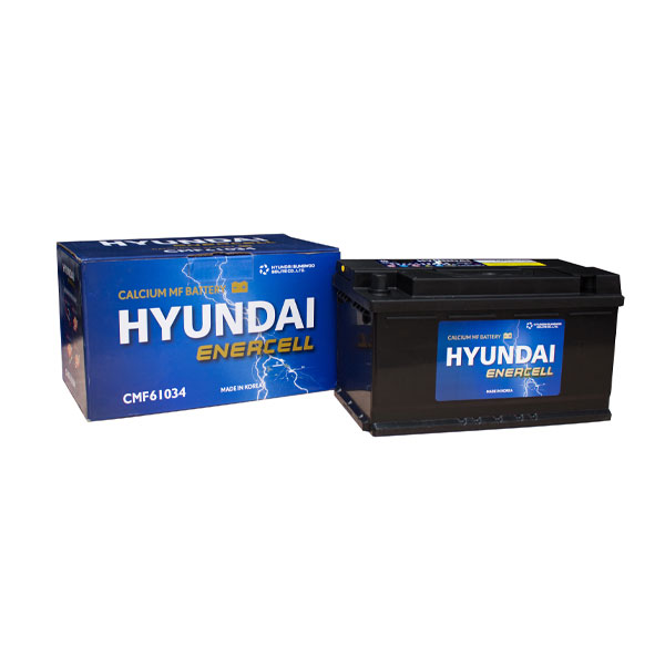 Bình ắc quy Oto Hyundai DIN61034 12V-110AH