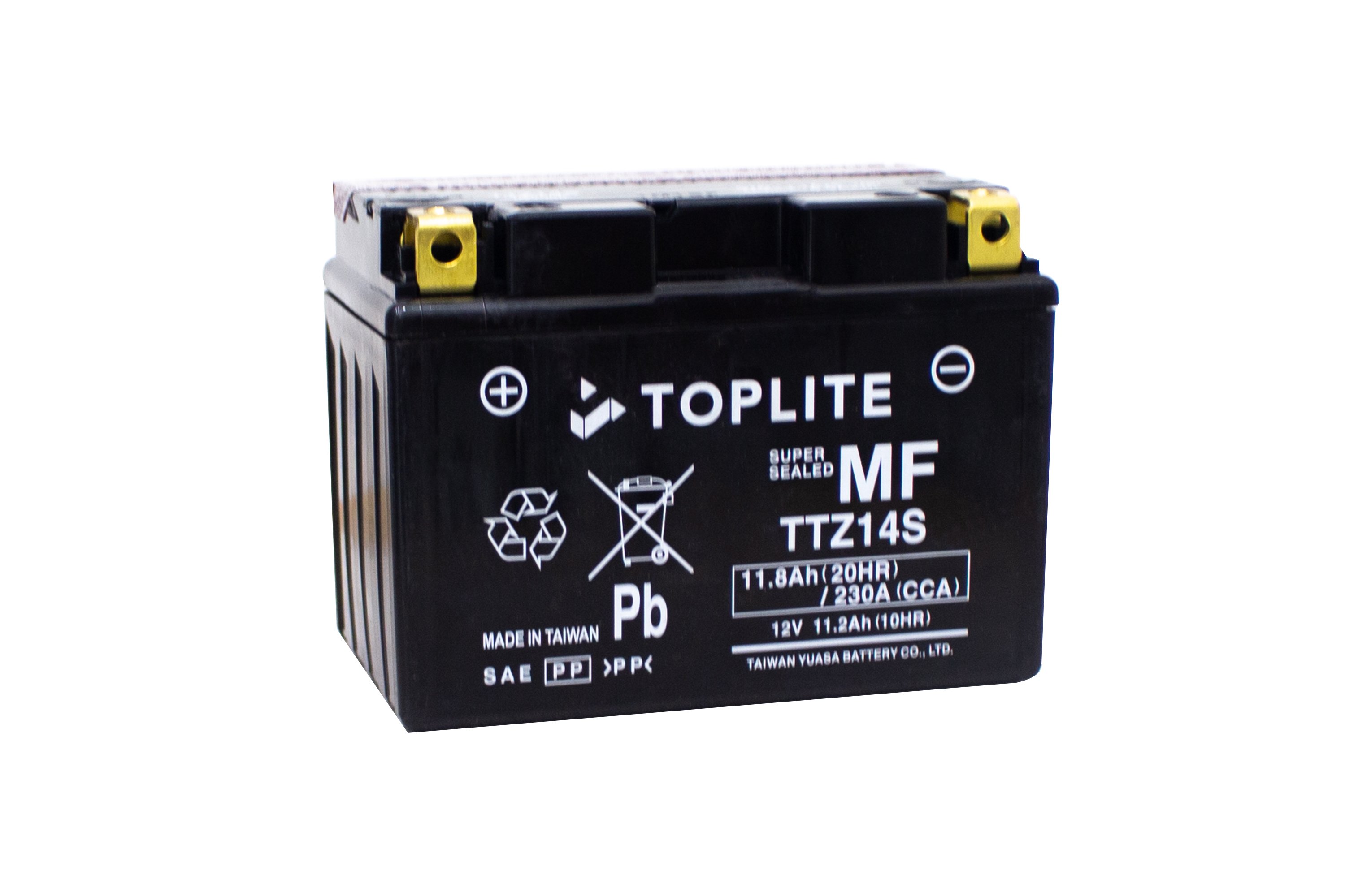 Ắc Quy Moto PKL Toplite TTZ14S 12V - 11.2Ah (HÀNG NGOẠI NHẬP)